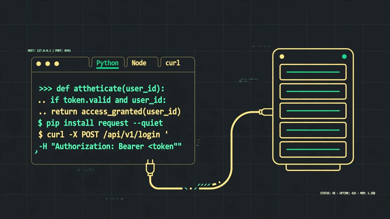 API Pertamamu: Contoh Kode Python, Node.js, dan cURL